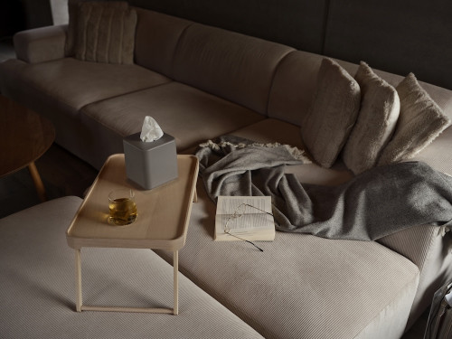 Box na kapesníky Ume Taupe