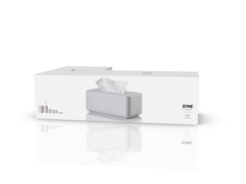 Box na kapesníky Ume Soft Grey