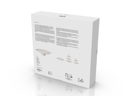 Stojan na dort 32c, Eau Offwhite