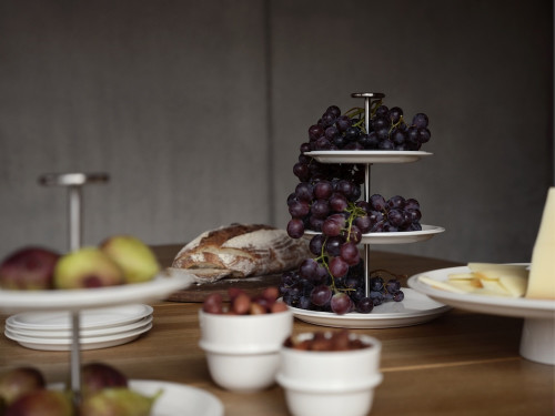 Etažér 24cm Eau Offwhite