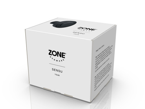 Háček na zeď  Sensu Black 