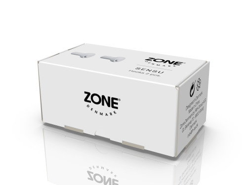 Háček na zeď 2ks Sensu White