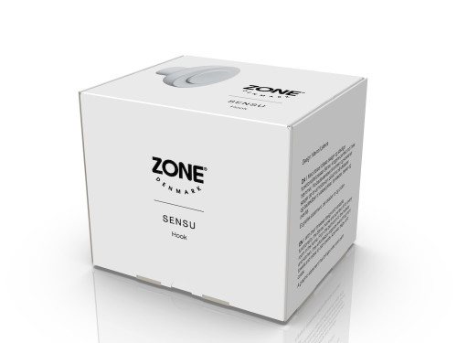 Háček na zeď Sensu White