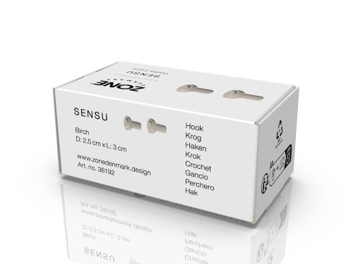Háček na zeď 2ks Sensu Sand