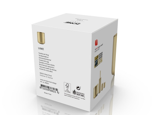 Kelímek na zubní kartáček Ume Brass