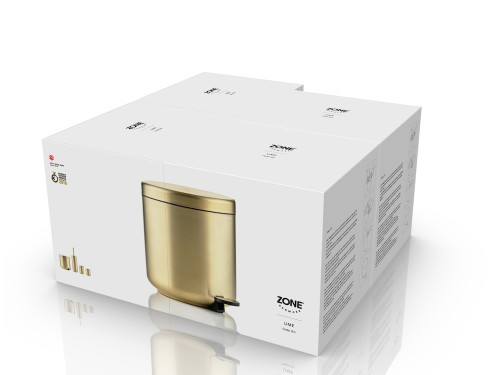 Koupelnový pedálový koš Ume Brass