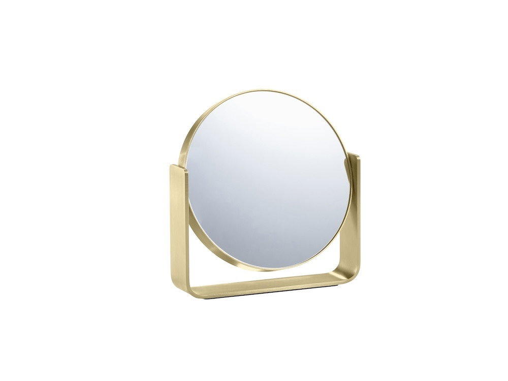 Kosmetické stolní zrcadlo Ume Brass