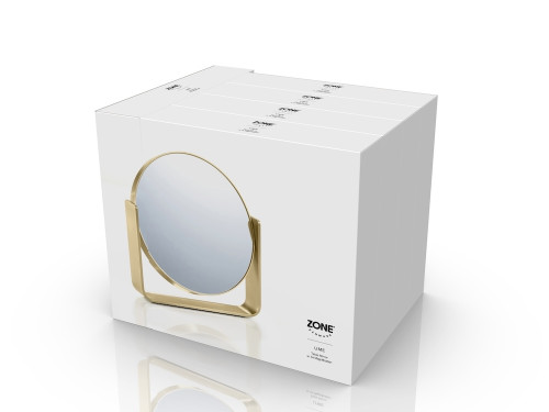 Kosmetické stolní zrcadlo Ume Brass