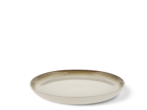 Kameninový dezertní talíř 21 cm White/Cream