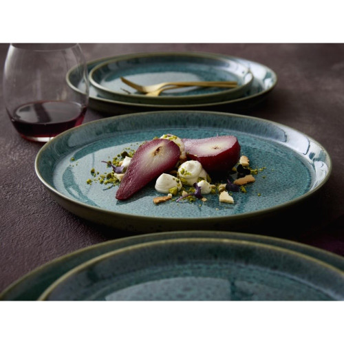 Kameninový mělký talíř 27 cm Green/Green