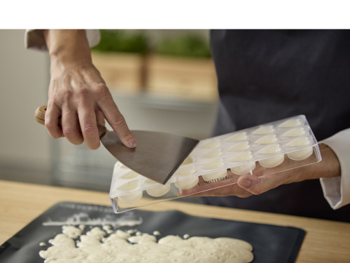 Špachtle na čokoládu Dub/Nerez