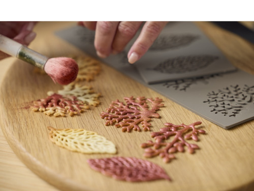 Silikonová forma na ozdoby čokoládové Větve Latte