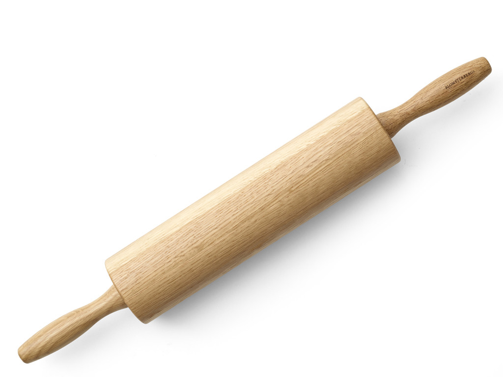 Dubový váleček na těsto s kuličkovými ložisky