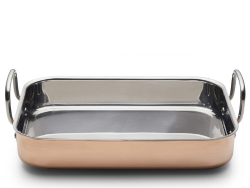 Měděná zapékací mísa