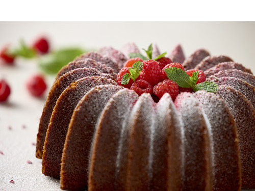 Forma na bábovku Swirl 24 x 10 cm Rose gold