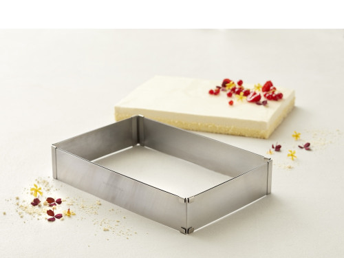 Nastavitelný dortový rám 28 x 18 x 5cm