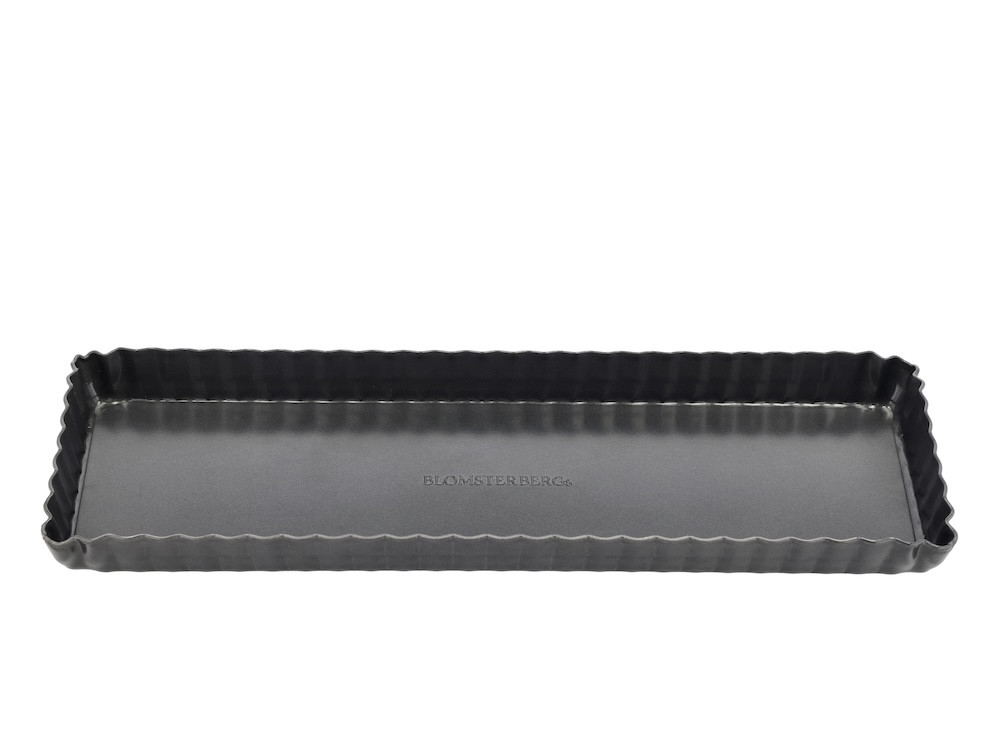 Obdelníková forma na koláč 35x11x2,6 Dark Grey