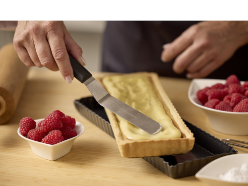 Obdelníková forma na koláč 35x11x2,6 Dark Grey