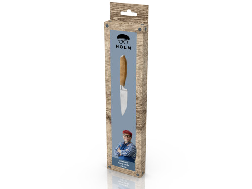 Nůž na bylinky 20 cm Nerez/Akáciové dřevo