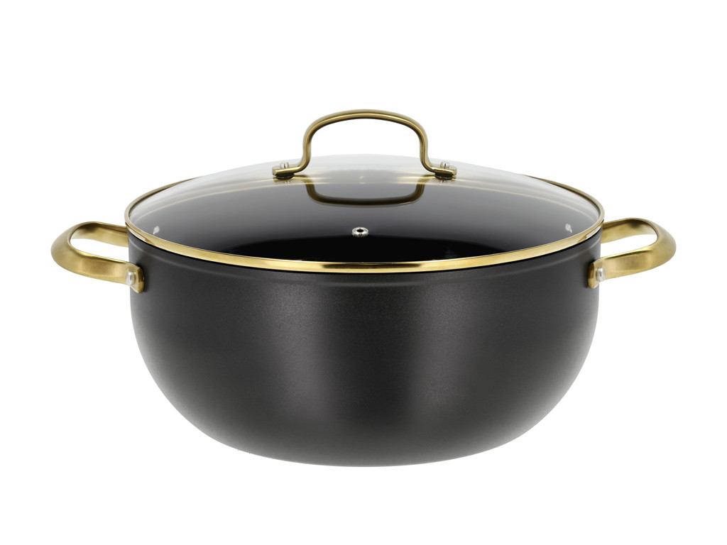 Kastrol Brasserie 8 l černý