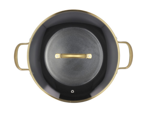 Kastrol Brasserie 8 l černý