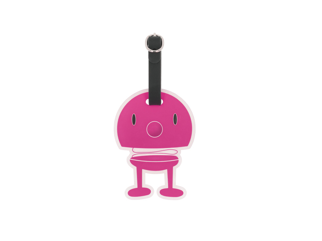 Hoptimist jmenovka na zavazadlo Pink