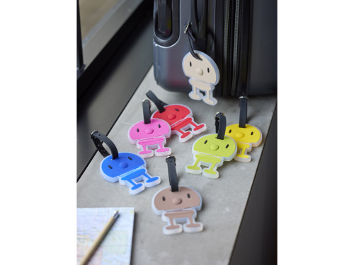 Hoptimist jmenovka na zavazadlo Latte