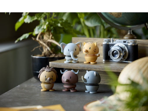 Figurka Hoptimist Nosorožec Soft S Grey