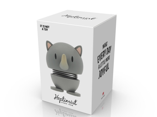 Figurka Hoptimist Nosorožec Soft S Grey