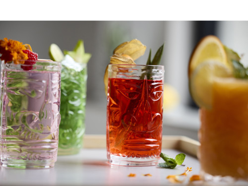 Koktejlové sklenice Tiki 45 cl (4 ks)