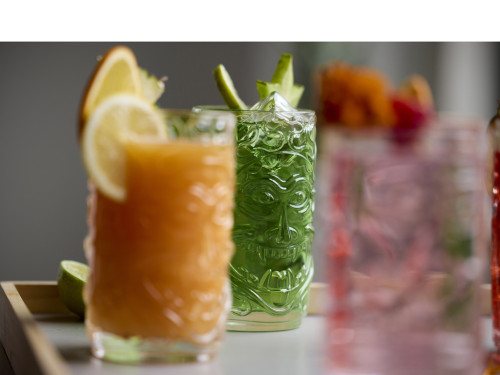 Koktejlové sklenice Tiki 45 cl (4 ks)