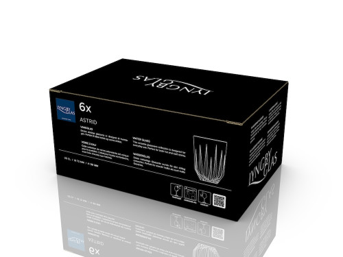 Sklenice na vodu Astrid 25 cl (6 ks)