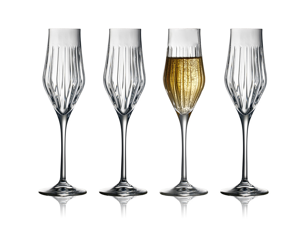 Sklenice na šampaňské Ane 23 cl (4 ks)
