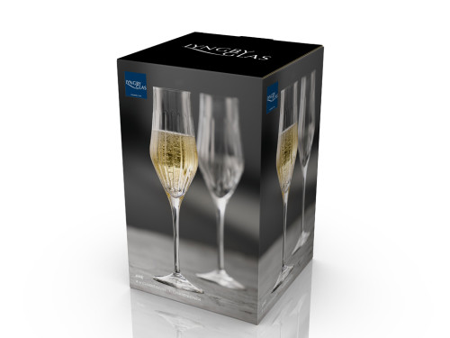 Sklenice na šampaňské Ane 23 cl (4 ks)