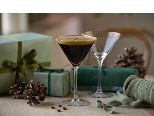 Sklenice na martini Palermo Gold 25 cl (4 ks)