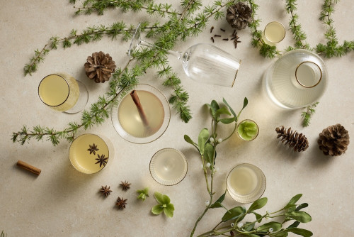 Sklenice na martini Palermo Gold 25 cl (4 ks)