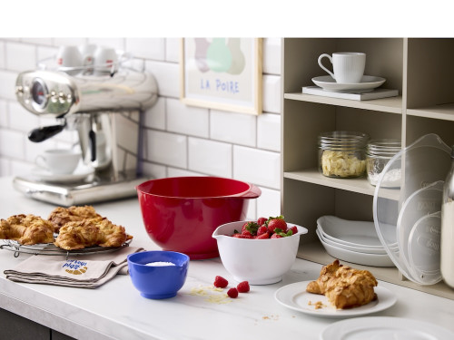 Sada kuchyňských mís Margrethe 0,25+0,75+3l