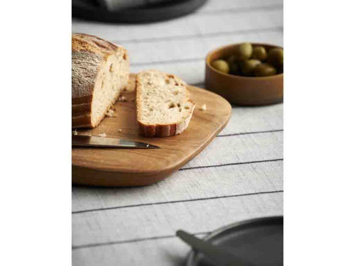 Kuchyňský ubrus 140x270 Line Light Grey/Ash