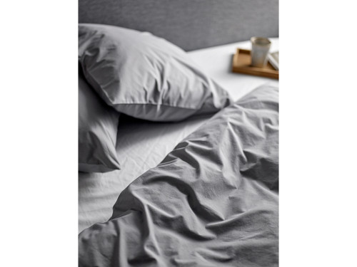 Bavlněné povlečení 140x220 Stone Grey