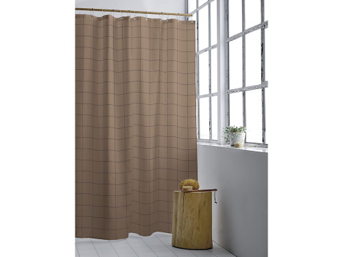 Sprchový závěs 180x220 Vista Warm Taupe