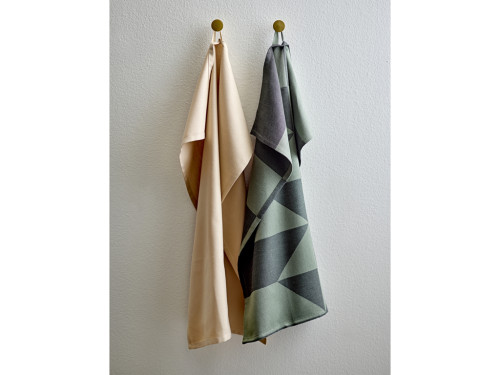 Kuchyňská utěrka 50x70 Twist (sada 2 ks) Hedge Green