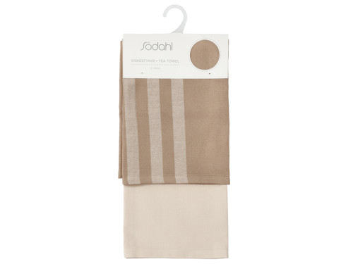 Kuchyňská utěrka 50x70 Reflection (sada 2 ks) Warm Taupe