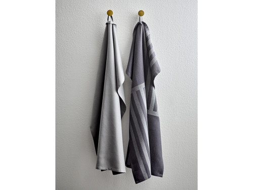 Kuchyňská utěrka 50x70 Reflection (sada 2 ks) Ash