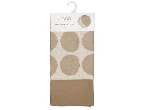 Kuchyňská utěrka 50x70 Bubbles (sada 2 ks) Warm Taupe