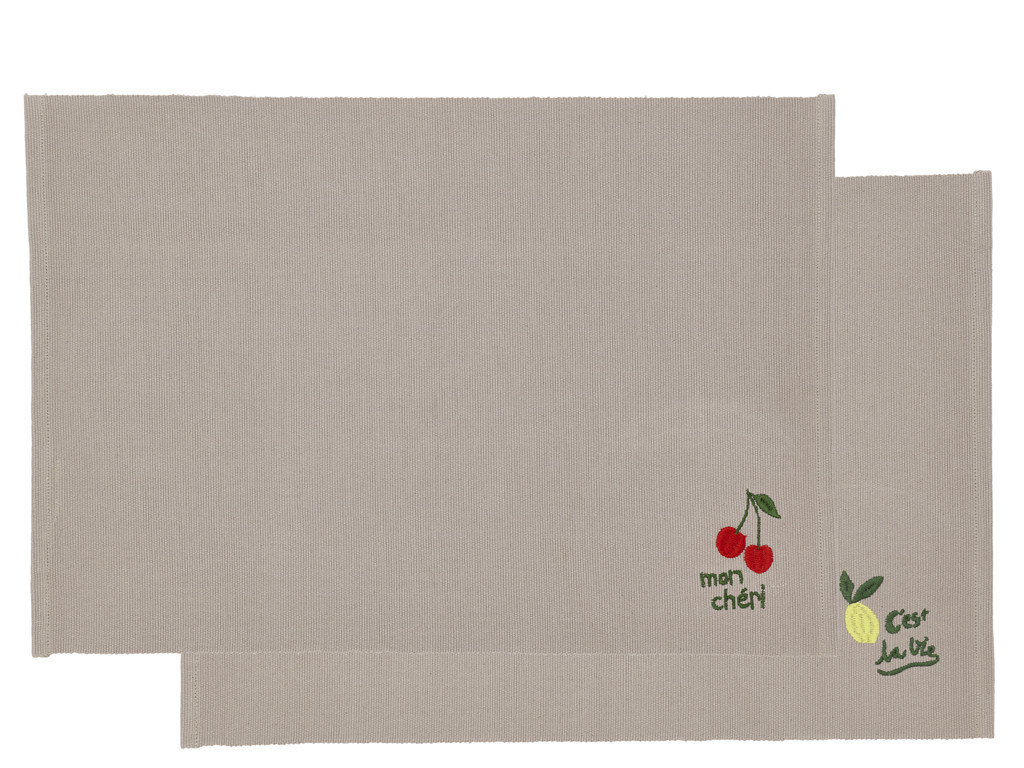 Bavlněné prostírání (sada 2 ks) 33x48 Green