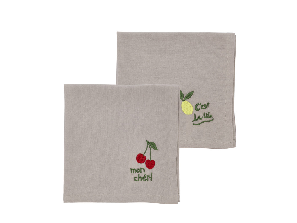 Kuchyňské ubrousky Bistro (2ks)