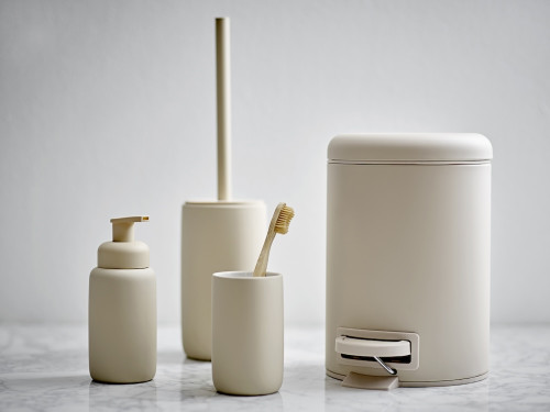 Kelímek na zubní kartáček Mono Beige