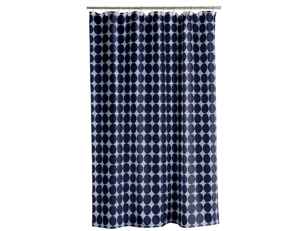 Sprchový závěs 180x200 Bubbles Linen blue