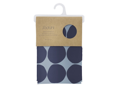 Sprchový závěs 180x200 Bubbles Linen blue