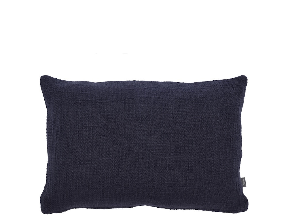 Povlak na polštář 40x60 Bouclé Navy Blue